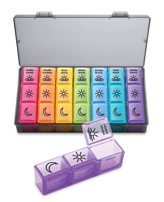 SIMPLYMED Dávkovač léků týdenní 21003 collection
