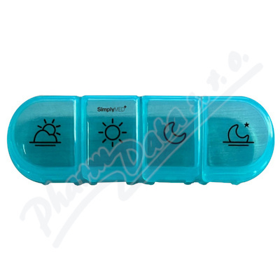 SimplyMed Dávkovač léků denní Daily 1 ks