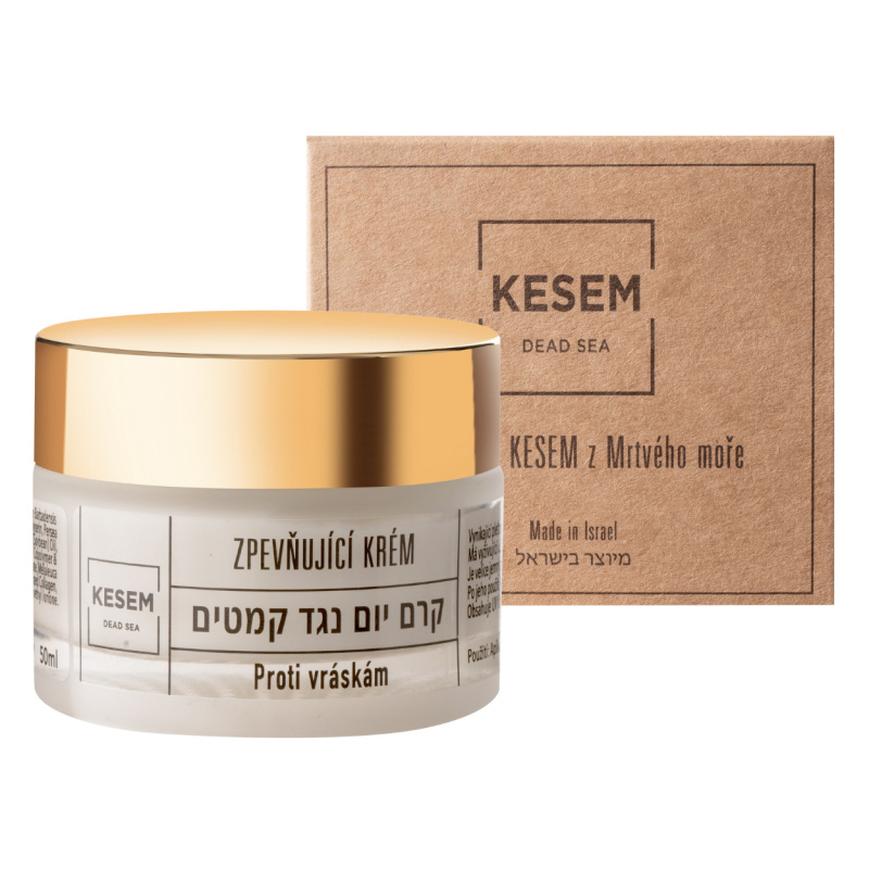 KESEM Dead sea Denní zpevňující krém proti vráskám, 50 ml