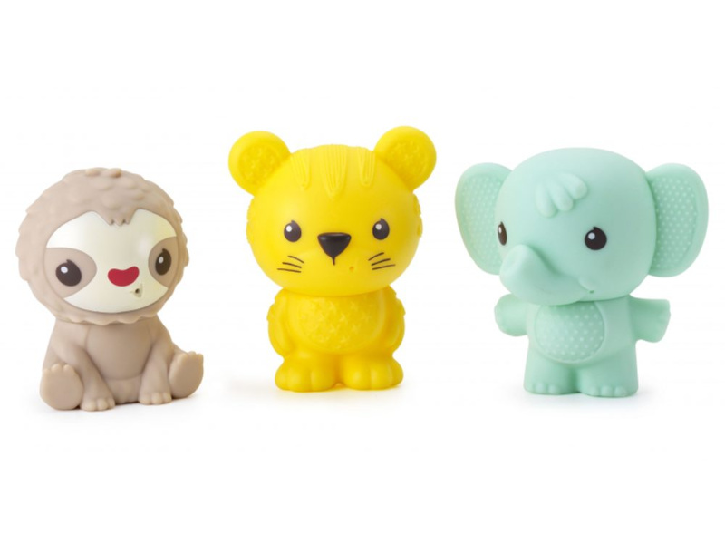 Infantino Zvířátka do koupele šroubovací ZOO 3 ks