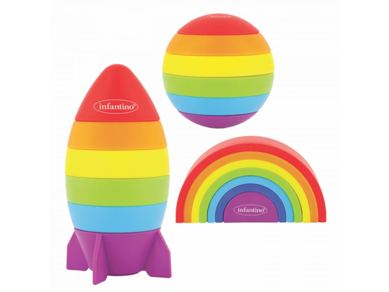 Infantino Sada skládacích hraček Imagination Stackers