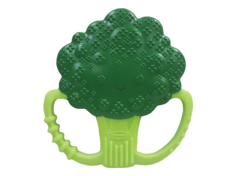 Infantino Kousátko silikonové Brokolice