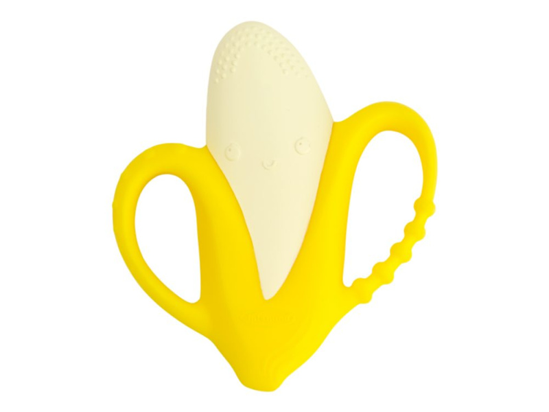 Infantino Kousátko silikonové Banán