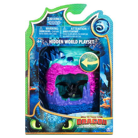 Spin Master Draci 3 Svítící dračí jeskyně s figurkou Bezzubky