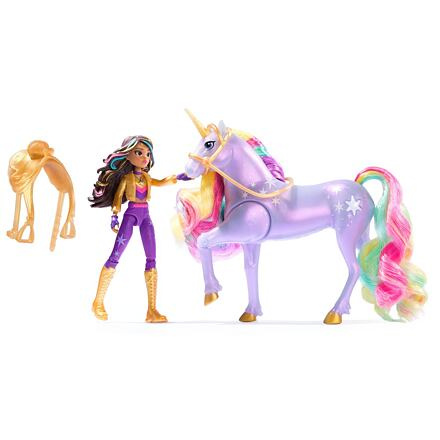 Spin Master Unicorn Academy Světelný Jednorožec Wildstar & Sophia 11 cm