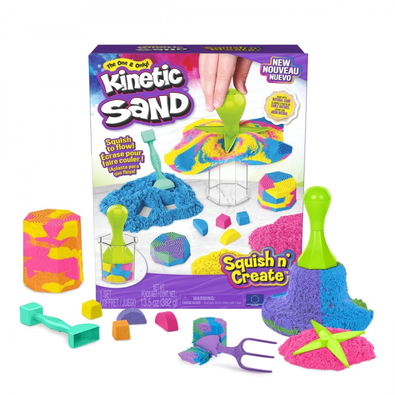 Kinetic Sand Squish N Create