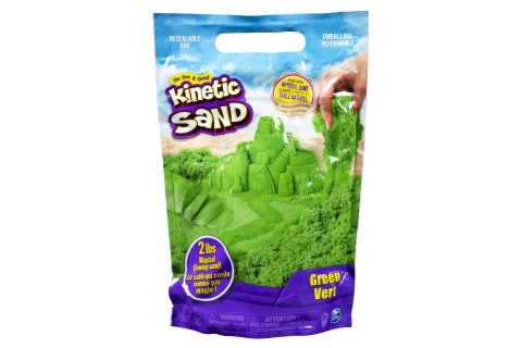 Kinetic sand balení zeleného písku 0,9 kg