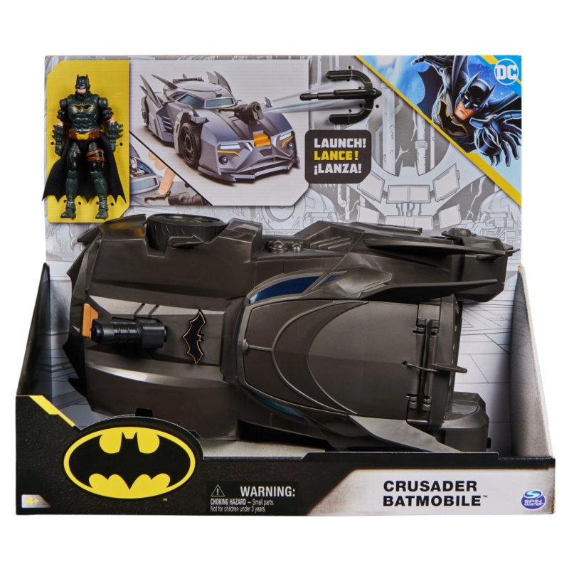 Dc comics batman figurka 10 cm s batmobilem a doplňky
