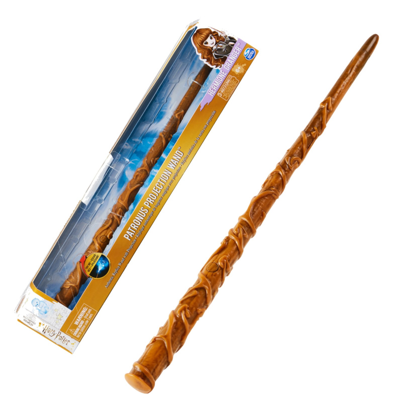Harry Potter kouzelná hůlka Hermiony s projekcí Patrona 32,5 cm