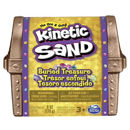 Spin Master Kinetic Sand Truhla s pokladem