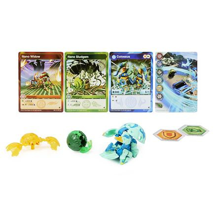 Spin Master Bakugan Trojbalení s True Metal figurkou S4
