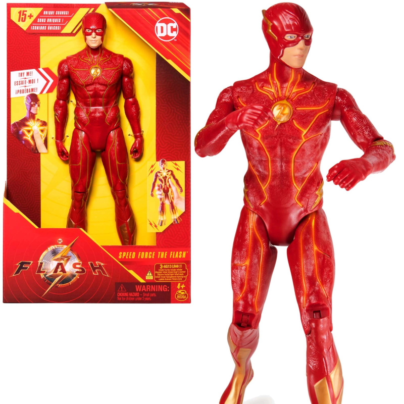 Figurka FLASH DC Comics Speed Force se světlem a zvukem 30 cm