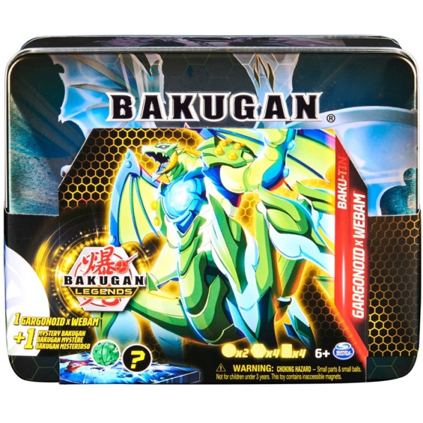 Spin Master BAKUGAN PLECHOVÝ BOX S EXKLUZIVNÍM BAKUGANEM S5