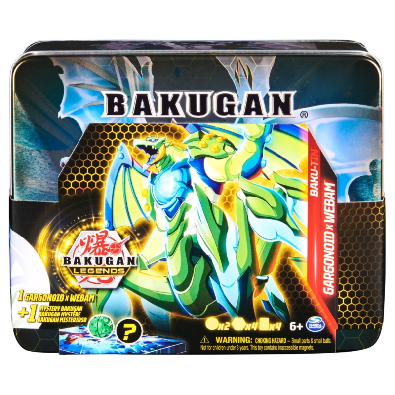 Spin Master BAKUGAN PLECHOVÝ BOX S EXKLUZIVNÍM BAKUGANEM S5