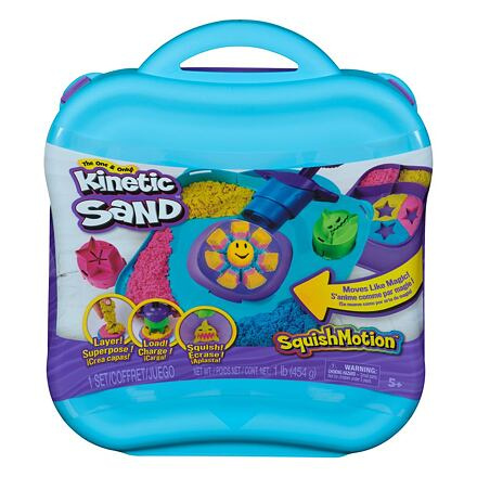 SPIN MASTER Kinetic Sand Squish Motion set kinetický písek s nástroji 6069401