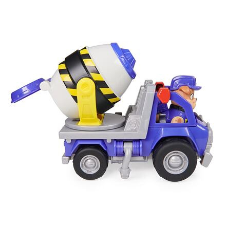 Spin Master Rubble & Crew Stavební vozidlo na míchání cementu s figurkou Mix Vozidlo na hraní