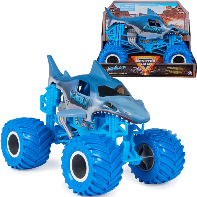 Spin Master Monster Jam Megalodon monster truck 1:24