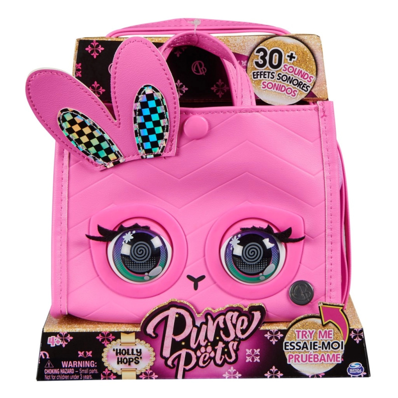 Spin Master Purse Pets interaktivní kabelka králíček