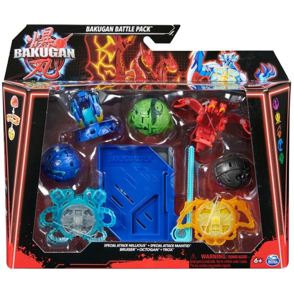 Bakugan 5 balení speciální útok s6