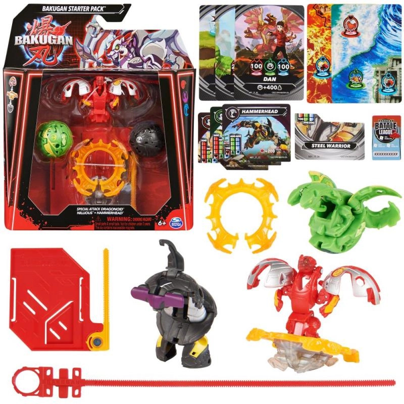 Spin Master Bakugan Startovací sada Speciální útok S6, více druhů
