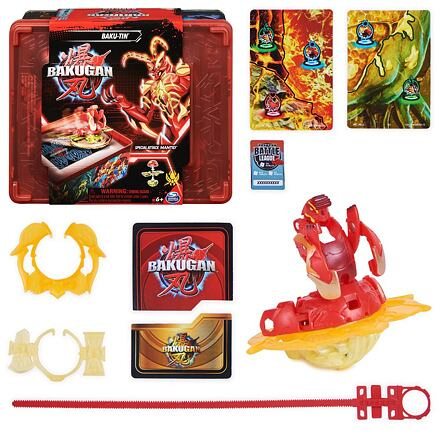 Bakugan sběratelská plechovka figurky