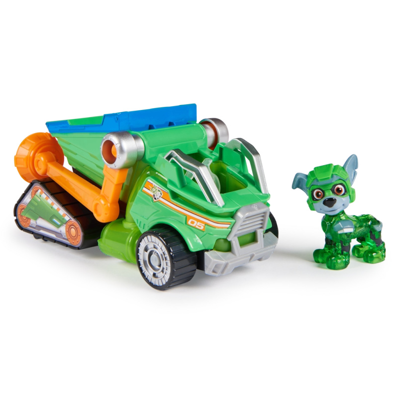 Paw Patrol Rocky – recyklační nákladní auto s figurkou se světlem a zvukem