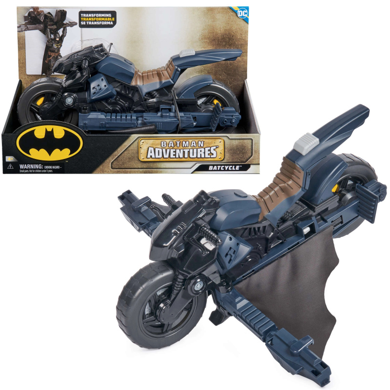Batcycle – transformující motocykl s křídly pro figurky DC COMICS 30 cm