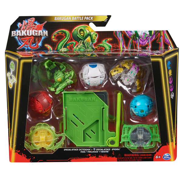 Spin Master Bakugan 5 balení speciální útok S6 Solid