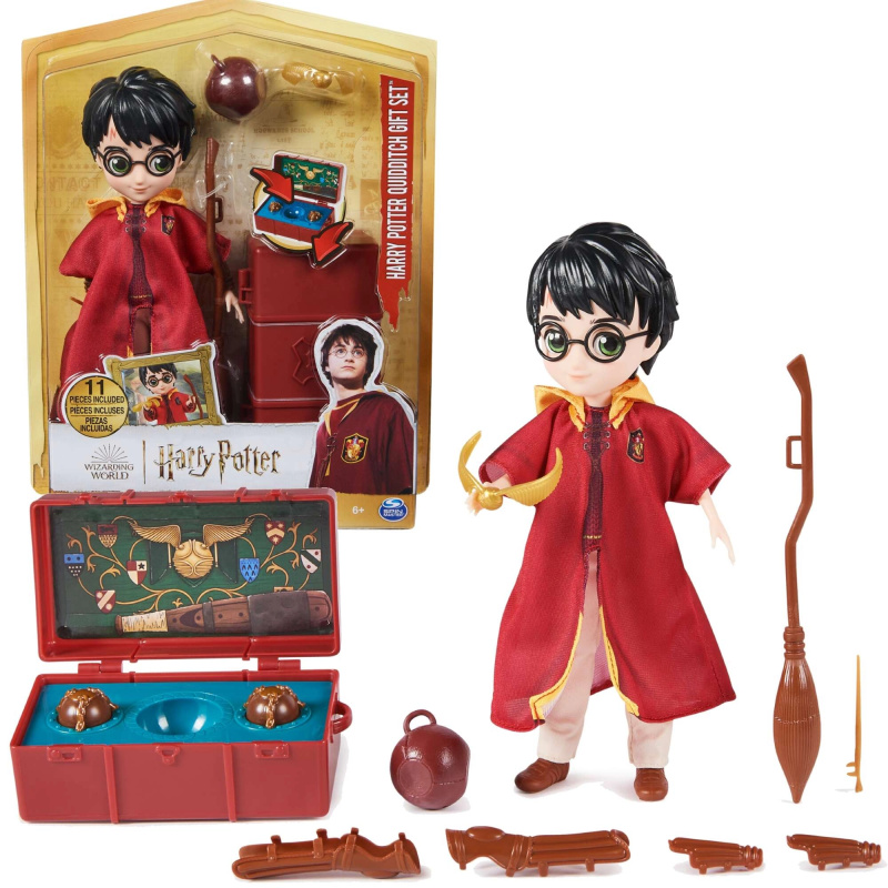 Harry Potter quidditch figurka s doplňky 20 cm