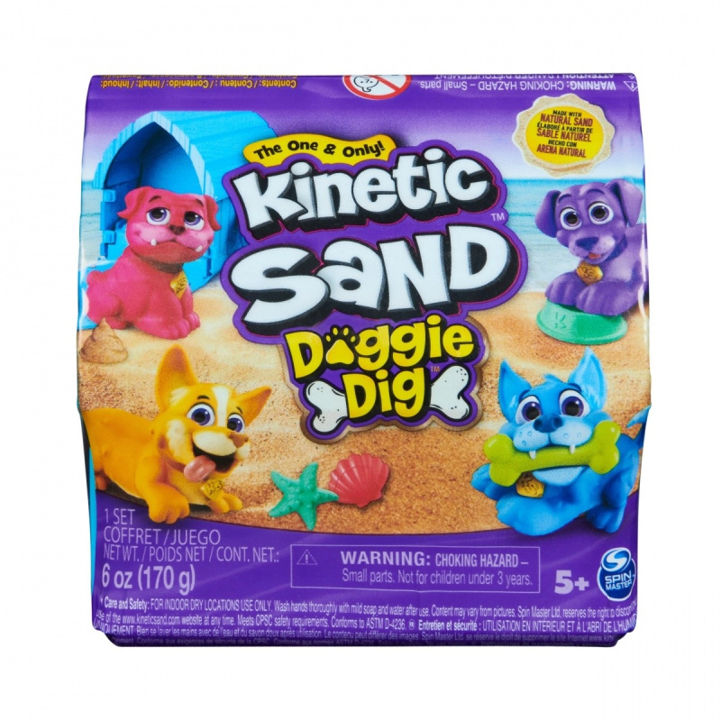Spin Master Kinetic Sand bouda pro psa hrací písek