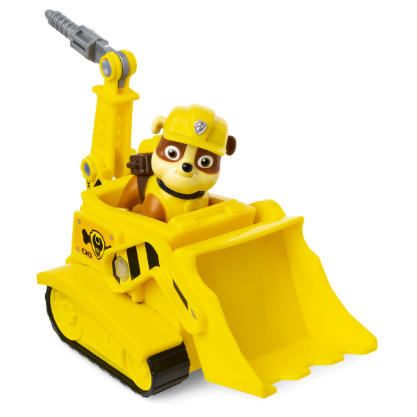 Spin Master Paw Patrol Tlapková Patrola Základní vozidlo s figurkou Rubble
