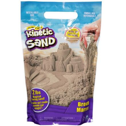 Kinetic sand hnědý písek 0,9 kg