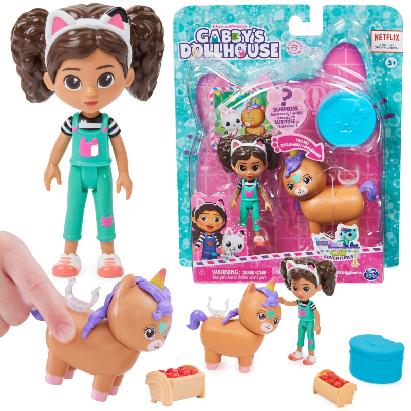 GABBY'S DOLLHOUSE – panenka Gabby a Kicirožec s doplňky od Spin Master