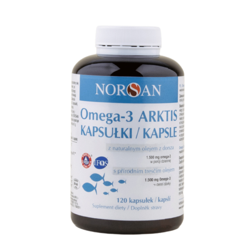 Norsan Omega-3 Arktis cps.120