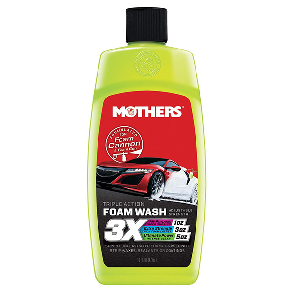 Mothers Polish Mothers Triple Action Foam Wash - autošampon, 473 ml