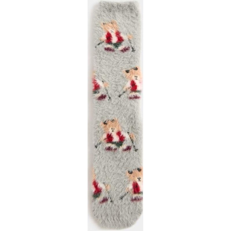 Marks & Spencer Ponožky Spencer Bear protiskluzové onesize
