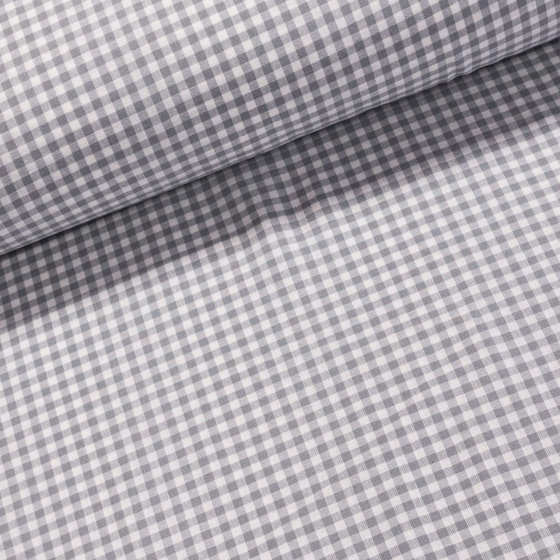 Bavlněný kanafas SOFI 0,5x0,5cm šedý, š.140cm (látka v metráži)