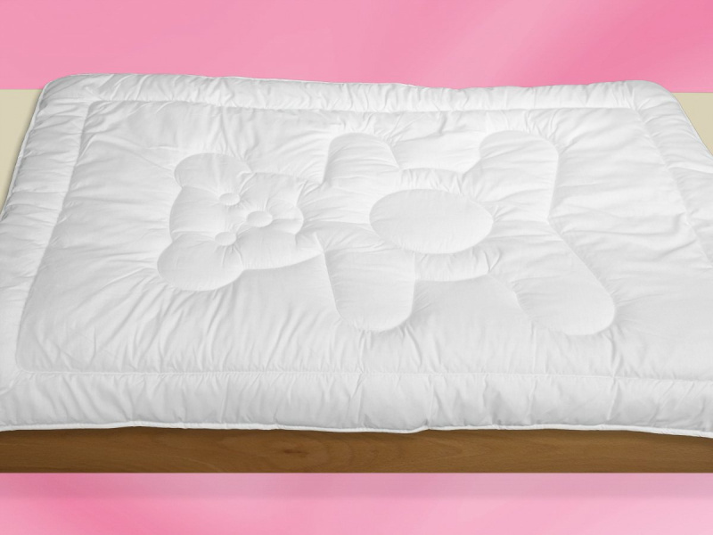 4sleep Dětská přikrývka MEDICAL z dutého vlákna, prošívaná, 90x135cm, letní 250g