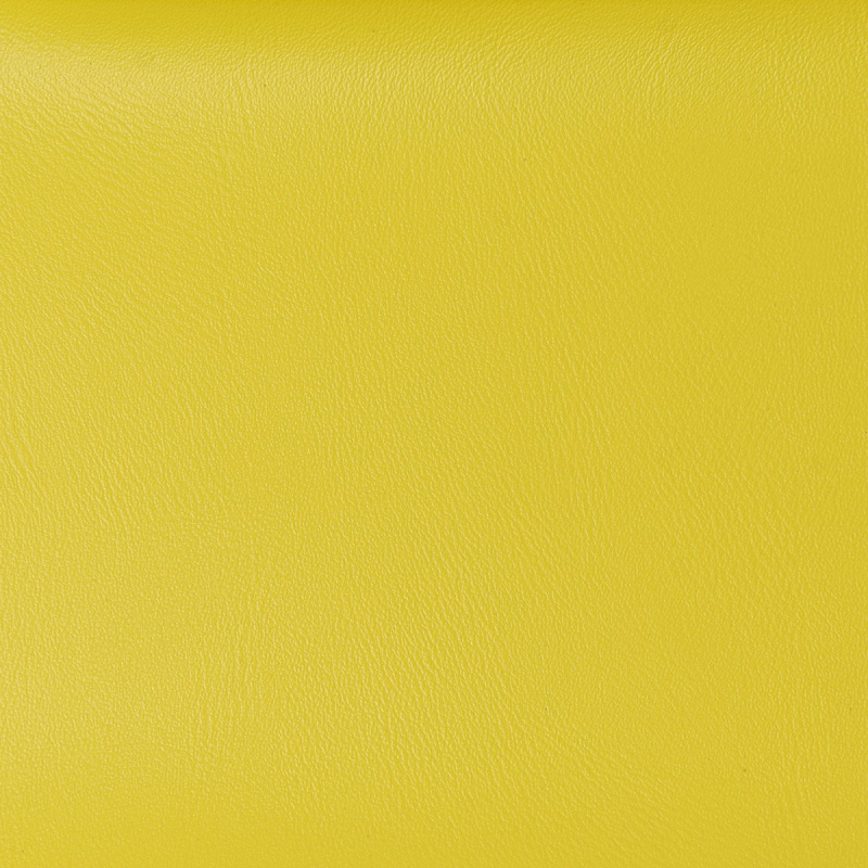 Potahová látka, čalounická KOŽENKA MEDNET TS_1/3 jemná, hladká, žlutá, š.145cm, 380g/m2, role 40 metrů