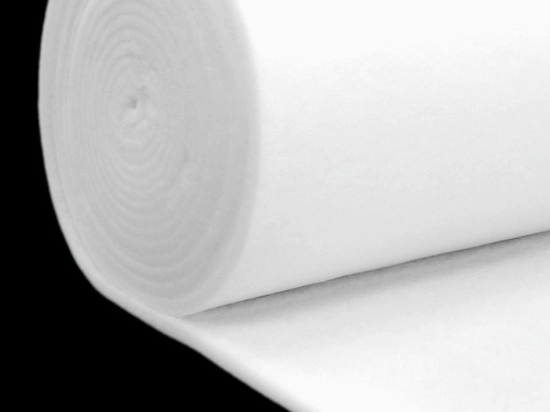 Fibertex rouno z dutého vlákna, vatelín FOBOS, š. 150cm, metráž (100g/m2, tloušťka cca 1,5cm)