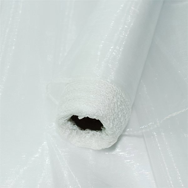 Organza dekorační 45484/5121 bílá šíře 36cm, návin 9m
