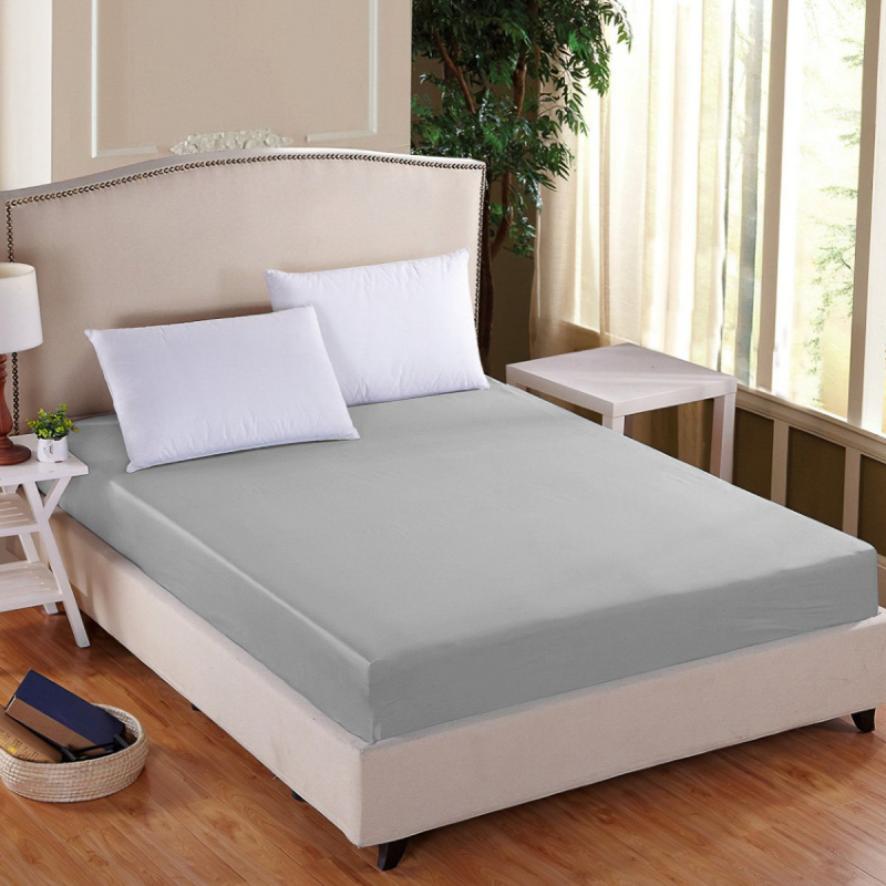 Entuzia Luxusní napínací mako-jersey prostěradlo s lycrou DELUXE 140x200cm elastické, šedé