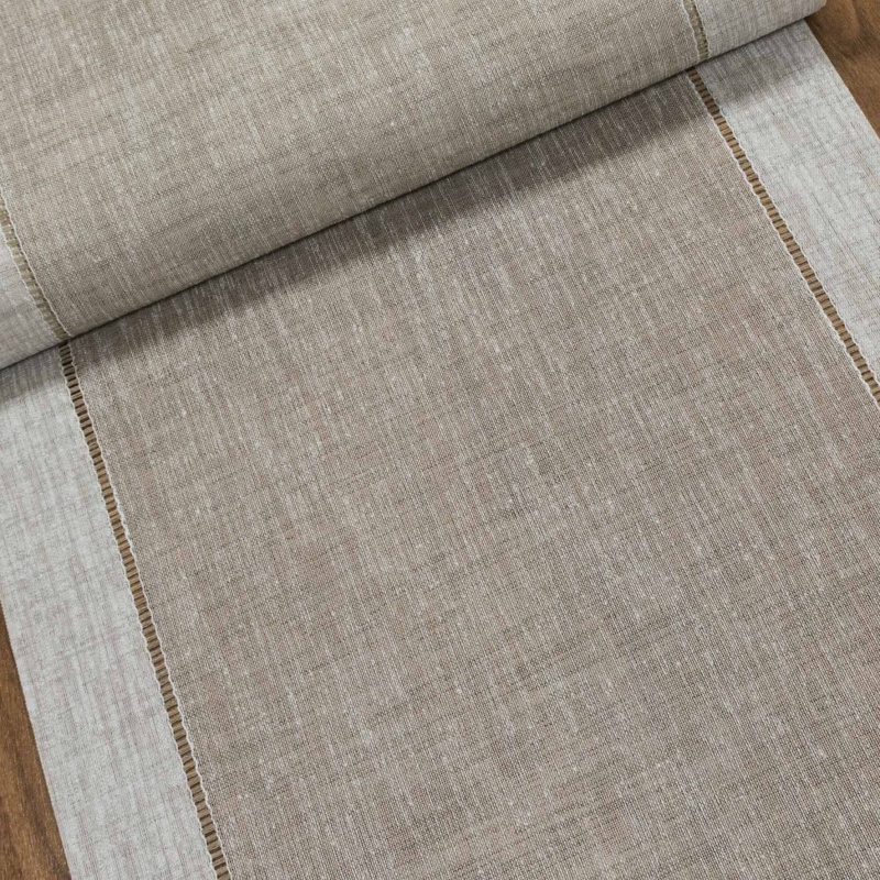 Polyesterové plátno  / štola na metráž AURORA BRA, béžová, š. 40cm (látka v metráži)