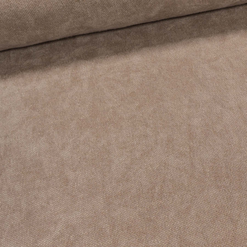 Směsový úplet / svetrovina zimní počesaná 4627/04, jednobarevná béžová, š.150cm (látka v metráži)