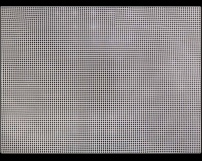 Stoklasa Plastová kanava, vyšívací mřížka na vyšívání a tapiko 750979, bílá, obdélník 42x60cm