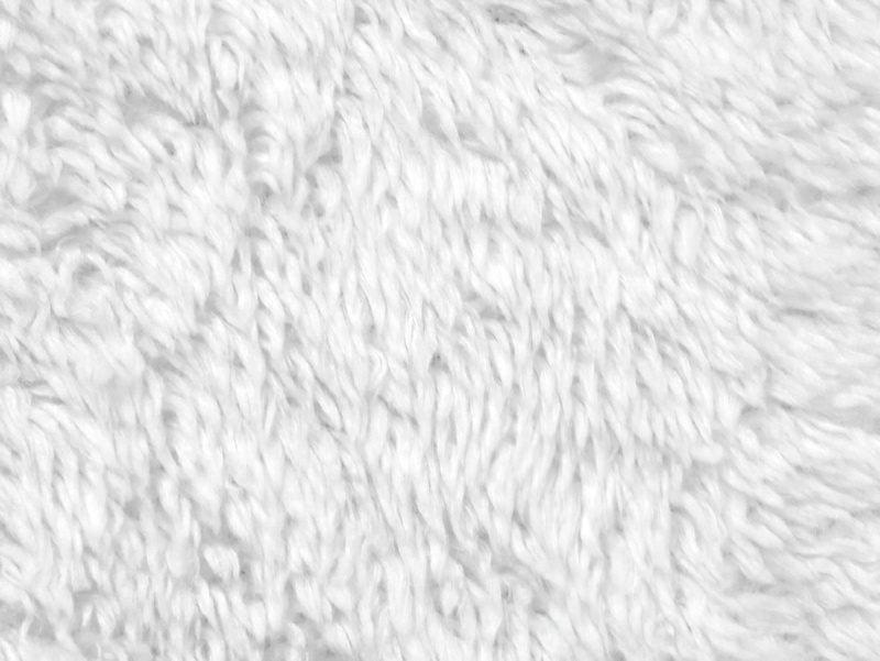 Boneka plyš beránek TERAN 114, bílý, šíře 150cm (metráž)