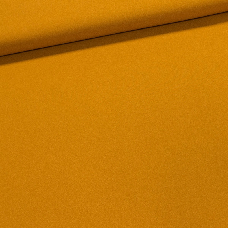 Rongo, kostýmovka 920 uni jednobarevná hořčicová, š.150cm (látka v metráži)