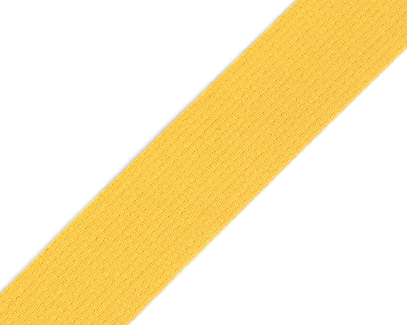 Popruh bavlněný 490011/4202 žlutý, šíře 3cm (popruh v metráži)