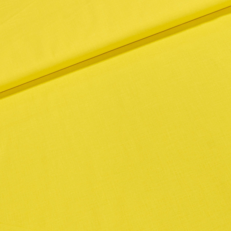 Bavlněné plátno EKKA UNI, jednobarevná tyrkysově žlutá, š.150cm (látka v metráži)