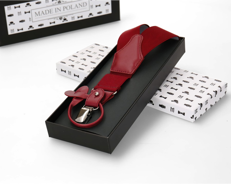 TextilCentrum.cz RANGER Dg35.089, délka 120cm, šíře 3,5cm, tvar Y, vínové